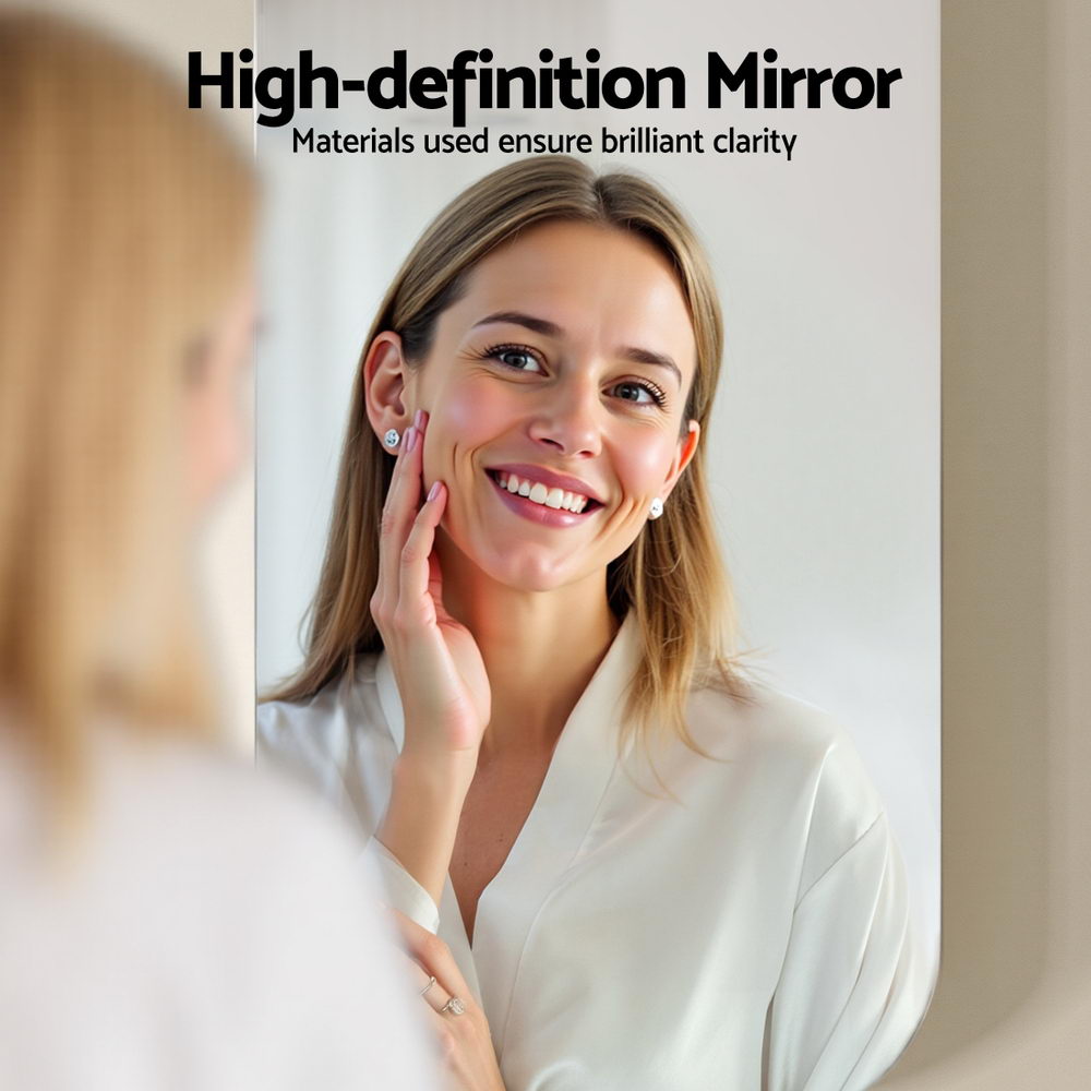 Cefito Bathroom Mirror Cabinet Mirrored Medicine Adjustable Shelf Wall Mounted 560mm White