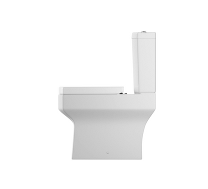 Craig Square Close Coupled Toilet with Soft Close Seat
