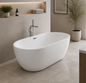Janine 1700mm Freestanding Modern Bath