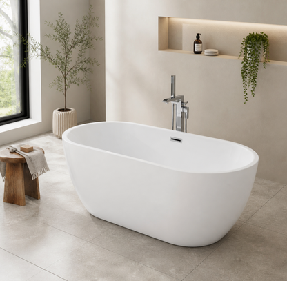Janine 1700mm Freestanding Modern Bath