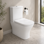 Highcrest Close Coupled Compact Toilet with Soft Close Seat