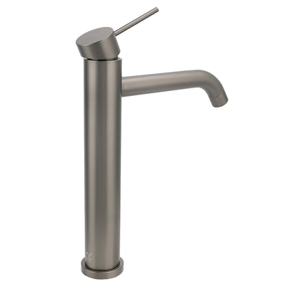 WELS Gunmtal Grey Tall Kitchen Laundry Basin Mixer Vanity Sink Faucet Tap Valve