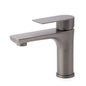 WELS Gun Metal 4.5L/min Kitchen Laundry Round Basin Mixer Vanity Sink Faucet Tap