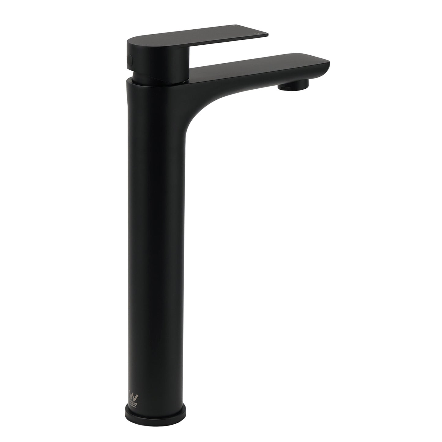 WELS 7.5L/m Rounded Body Basin Mixer Kitchen Vanity Faucet Tap Spout Matte Black