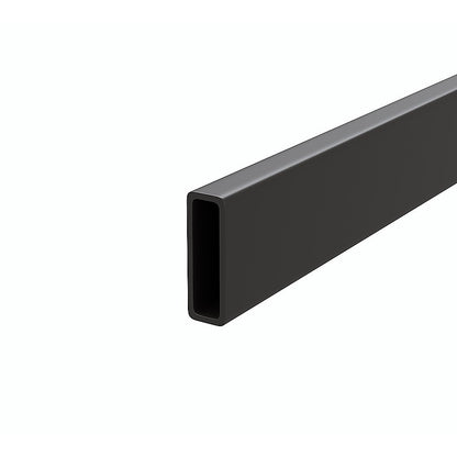 160x100cm Frameless Glass Sliding Corner Shower – With Black Rail and Wall Channel for Contemporary Bathrooms