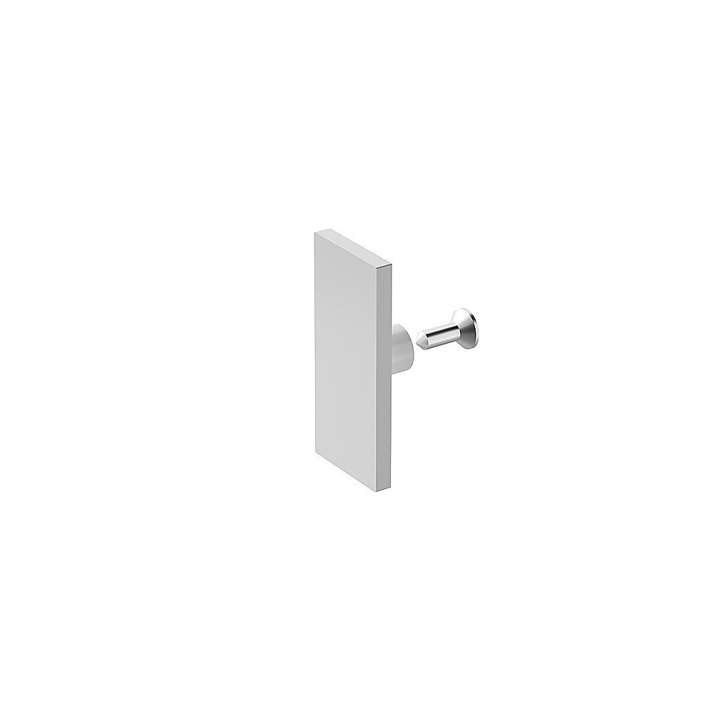 180x90cm Frameless Glass Sliding Corner Shower – With White Rail and Wall Channel for Contemporary Bathrooms